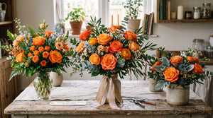 Orange roses