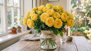 Yellow roses