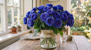 Blue roses