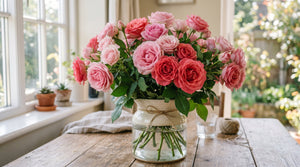 Pink roses