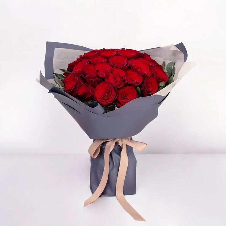 Special Red Rose Bouquet: Special 24 Red Rose Bouquet – Flower Street