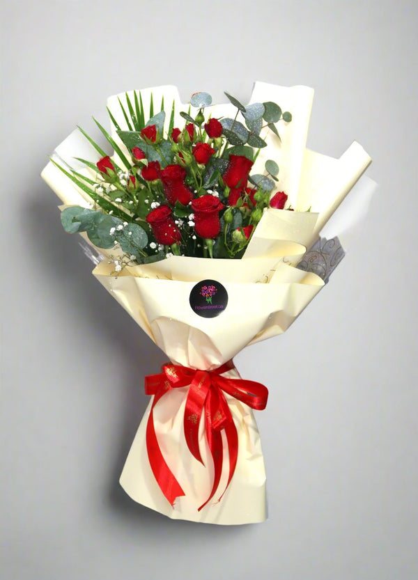 Red Spray Rose Bouquet