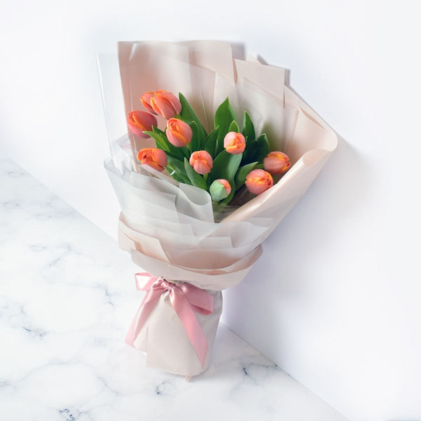 Orange-Tulip-Bouquet