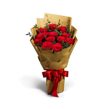 Premium dozen red rose bouquet, roses Dubai