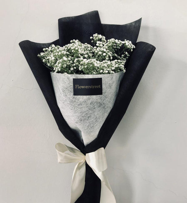 White Gypsophilia Bouquet