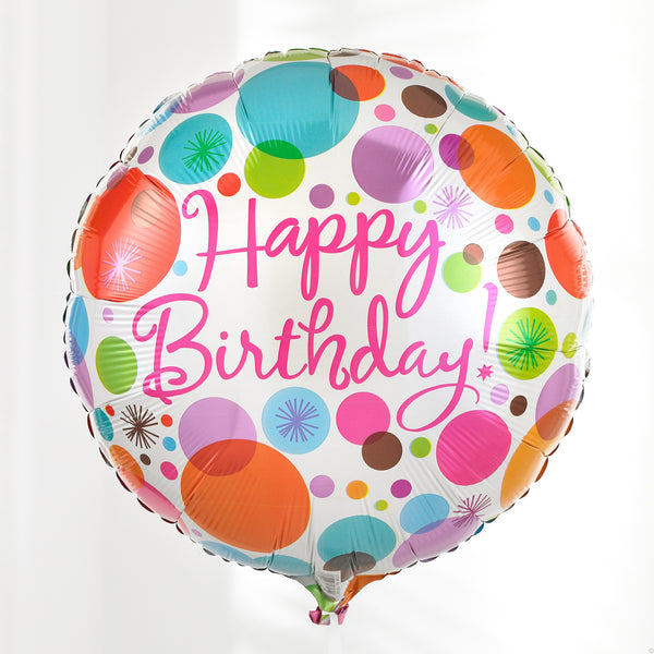 Happy Birthday Helium Balloon