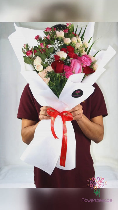 Red Mix Bouquet video
