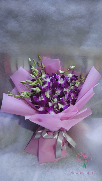Purple Orchid Bouquet