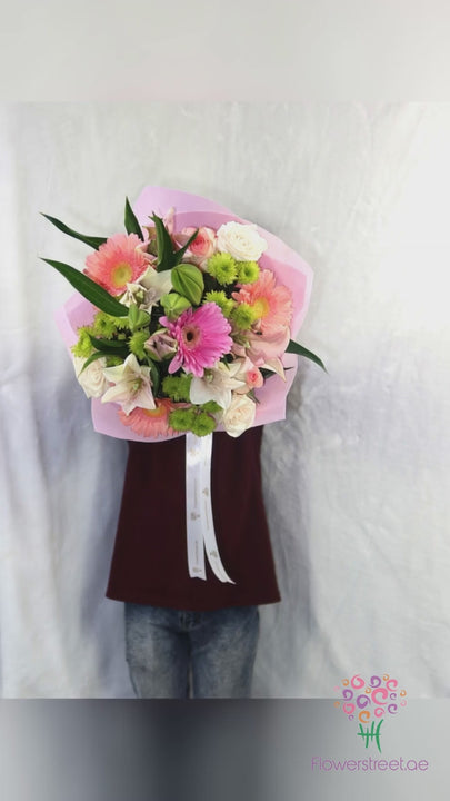 Gerbera Lily Bouquet video