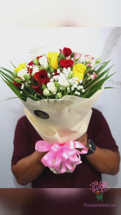 Mix Rose Bouquet video