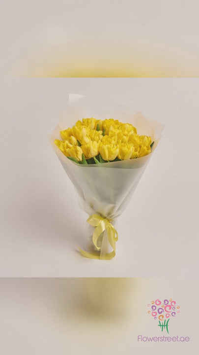 Yellow Tulip Bouquet