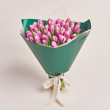 51 dark pink tulip bouquet, tulip flowers Dubai